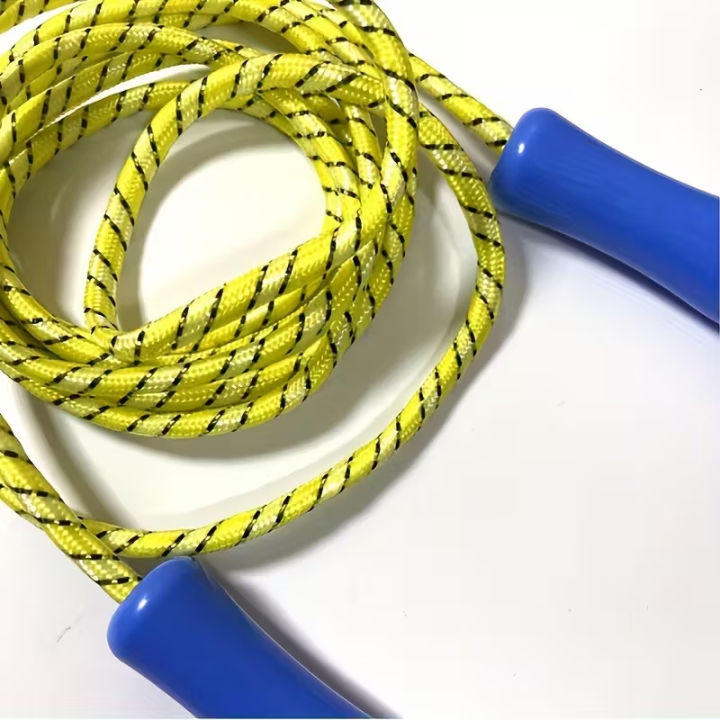 Adjustable Jump Rope with Color-Coded Resistance Bands | Durable PVC ...