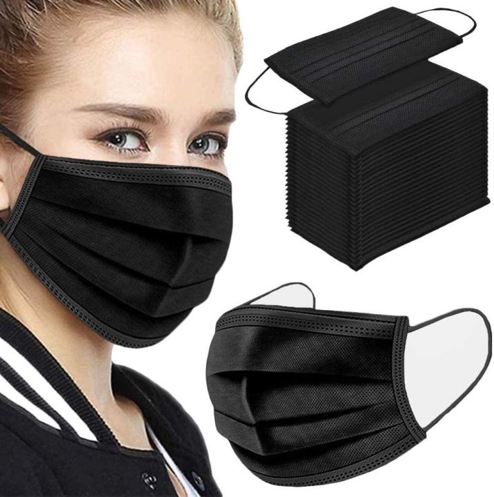 Black%20Face%20Mask%20with%203%20High%20Quality%20Protective%20Layers%20,%20100%20Pieces%202%20box%20-%20Image%202