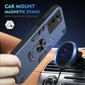 Infinix Note 12 G96 Case Shock-Proof Armor With Car Ring Holder Phone Cover. 