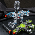 M416 Gel Blaster Rechargeable Electric Machine Toy Gun With 1000 Pcs Gel Balls - Electric Gel Blaster Glock Gun Toy Automatic Rechargeable Toy gun Electric Shooting Children Beads Balls Gel Ball Splatter Ball Blaster Orbeez Toy Gun For Kids Indoor Outdoor. 