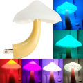 Top Quality! Light Control Night Light LED Sensor Lamp Mini Square EU US Plug Nightlight Kids Living Room Bedroom Corridor Lighting Lamp. 