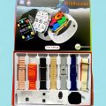 S10 PRO MAX SERIES 9 7 In 1 Smart Watch 2.1 Inch Full HD Screen Series 9 Wireless Charging 7 Straps Waterproof/Y60 ULTRA /Y80 ULTRA /10 IN 1 ULTRA/T900 ULTRA/T800 ULTRA /T500/T500 Ultra/H20 ULTRA/DT900 ULTRA/. 