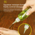 10-200ml Clear Empty Dropper Bottle with Cap Plastic Nozzle Dropper Caps. 