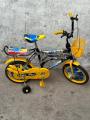 Tiger Two wheeler 16  Inch Cycle With Brakes & Supporting Wheels. 
