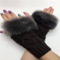 Wool Gloves Fancy Winter Women Grils wool glovs Gloves Knitting Woo wool glovs l Keep Warm Short Mitten Fingerless Lady Girl Half Finger Gloves Rabbit Lady hand Gloves _x000D_
KAAA51. 