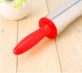 Steel Roti Maker Samosa Pati Maker Roller Rolling Pin With Plastic Handle Smooth Non-Stick Use Dough Roller For Various Kitchen Cooking And Baking Purposes. 