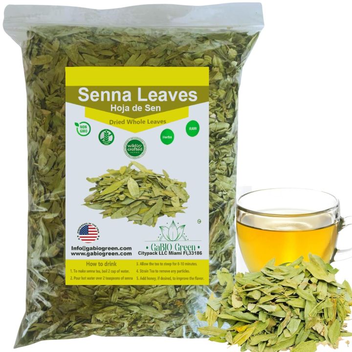 Natural Senna Leaves Hoja Sen Dried Herbal Leaves, Senna Raw Leaf -50gram