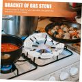 Universal Gas Stove Energy-Saving Fire Ring | Non-Slip Gas Draft Shield & Stove Hood Windshield | Kitchen Accessories. 