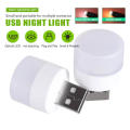 Portable Mini USB LED Night Light Bulb - White & Warm Light for Night Studying, Camping - Compatible with Laptop, Power Bank, and All USB Ports. 