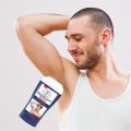 50ml Summer Men's Body Lotion Pure Natural Dry Non-fading Antiperspirant Refreshing Body Remover Armpit Underarm Smell Spray. 