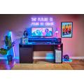 Warrior Gaming Desk Gaming Desk Computer Desk Workstation For Large PC Gaming Desk Or Home Office Desk Perfect Black Desk With Drawers & Storage. 