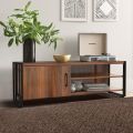 Modern Wooden TV Stand Table - TV Unit Console, LED TV Stand, Wooden Media Console, TV Cabinet for Living Room, Entertainment Center for TVs. 