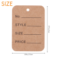 1000 Pieces Price Tags and Hang Tag String, for Clothing Marking. 