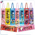 Beautiful Stationery Gift Set for School Children Girls & Boys - Perfect Birthday Return Gift  - Beautiful Disney Characters Stationary Gift Set Pencil Sharpener Eraser Scale – Goodie Bags Presents. 