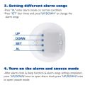 2X Kids Alarm Clock - Wake Up Light Digital Clock with 7 Colors Chang, Press Control and Snooze Function for Bedrooms. 