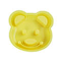 Bear Face Shape Sandwich Cutter Plastic. 