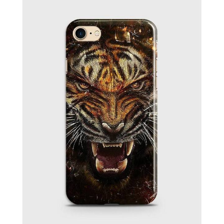 IPhone 7 Hard Cover  in Tiger Design  - 1cover81