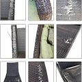 Wicker Repair Kit, Plastic Rattan for Patio Chair Repair Flat Wicker Furniture Repair Replacement Accessory. 