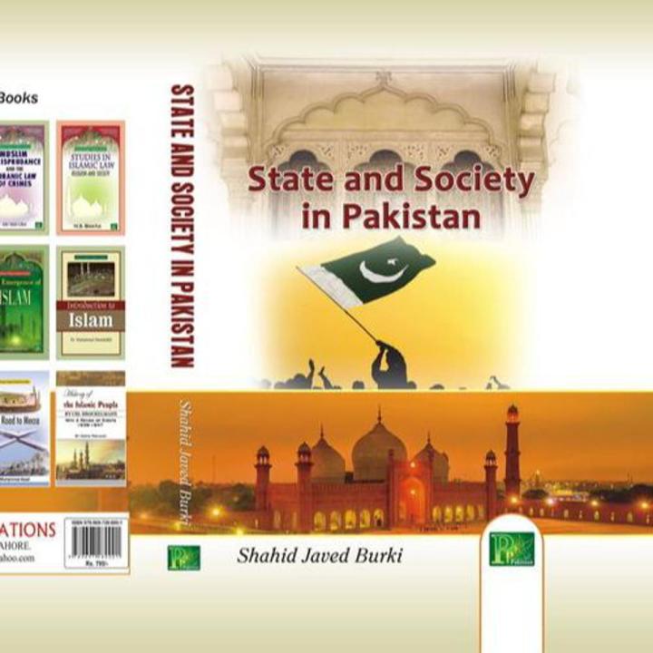 State and Society in Pakistan by Shahid Javed Burki Best selling English Pakistan History Books Reading Book
