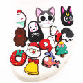 Cartoon Aceless Man PVC Designer Shoe Charms Cute Cat Helicopter Sandals Accessories Decorations for Croc Jibz Party X-mas Gifts. 