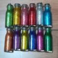 Pack of 12 Glitter Multicolor / 12 Glitter Bottle / Glitter for Enhance Drawing / Glitter Set Art # JS-G12-H01. 