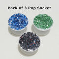 3 Pop Socket For Girls Universal For All Mobile Phones & Tablets 3Pcs. 