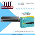 TP-Link Network Gigabit Desktop Switch LS109P 9-Port 10/100Mbps Desktop Switch with 8-Port PoE+ - 18 Months Brand Warranty. 
