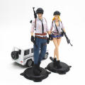 Game Figure PUBG Battle Royale Action Figures With helmets PUBG Cake Decoration Figure Toys For Battle Royale Fans Collections. 