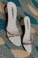 Block Heeled Slippers for Women & Girls with Transparent. 