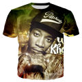 New Fashion Cool Wiz Khalifa 3D Printed T-shirts Men/women Streetwear Tops Casual Harajuku Style changert. 