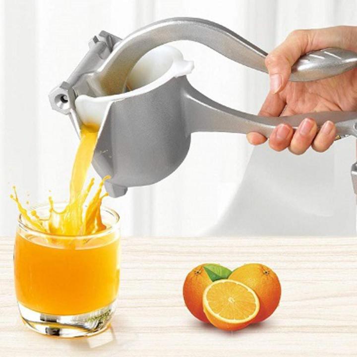Stainless Steel Manual Fruit Juicer Heavy Duty Alloy Lemon Press Squeezer
