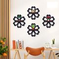Set Of 4 in 1 Decorative Wooden Wall Art Wall Shelves For Bedroom Number of Shelves 4 Wooden Wall Shelf. 
