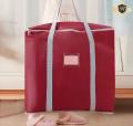 Super Large Capacity Storage Bags Clothes Blankets Closet Organizer Moving Tote Bag Zipper Durable Handbag Luggage Pack 23x19x23. 