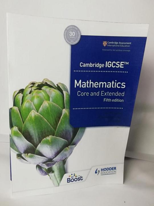 Cambridge IGCSE Core and Extended Mathematics Fifth edition by Ric Pimentel, Frankie Pimentel, Terry Wall