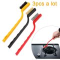 3 Pcs Gas Stove Cleaning Wire Brush. 