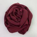 Premium Quality Crinkle Chiffon Hijabs (ready to wear). 