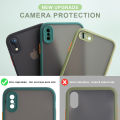 UCUC for Samsung Galaxy A52S 5G / A52 / A52 5G Back Cover Colour Frosted Transparent Hard Phone Case Thin Shockproof Full Cover Camera Protect Case. 