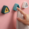 Wall Mounted Towel Plug Self Adhesive Towel Hook Holder Bathroom Towel Storage Rack Waterproof Kitchen Rag Dishcloth Clip Organizer. 