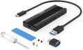 FIDECO M.2 NVME USB Type C SSD Enclosure Adapter, USB 3.1 Gen 2 10Gbps. 