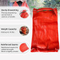 Mesh Bag for Harvesting Breathable Vegetable Storage Bags Set of 10 Reusable Mesh Bags with Drawstring for Home Use less Than Hanging Mesh Bag for Drying Onions. 
