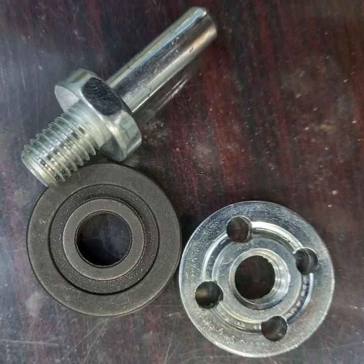 Drill connect disc connector with check nut 4inch size best quality professional working product easy to use and connect