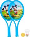 Plastic Racket Pair With 2 Balls Super Bouncy Racket For Boys And Girls- Racket Game Balls. 