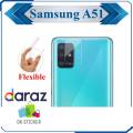 Samsung A51 Camera Lens Glass Protector Transparent Clear Camera Flexible Glass Protector. 