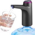 Electric Water Dispenser Pump Water Bottle Pump Drinking Water Pump USB Charging Water Pump Automatic Water Pump For Universal Bottle Portable Water Dispenser For Indoor Outdoor Reusable Anti Splash Bottle Cap For Home Kitchen Office Black And White. 