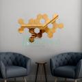 Acrylic Hexagon Mirror Wall Sticker (12 pieces Set), DIY Geometric Removable Acrylic Mirror For Wall Decal, 3D Wall Stickers, Personalized Art Hexagonal Mirror for Home Living Room Bedroom Decor. 