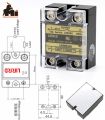 SSR Coil 3-24V DC Load 220V AC 40A Solid State Relay SSR-40DA LIRRD LRSSR-DA. 