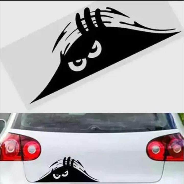 1 piece Peeking Monster Car Sticker vinyl decal decorate sticker Waterproof Fashion Funny Car Styling Accessories