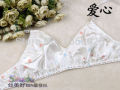 Pure Silk Bra Double Faced Silk Wireless Ultrathin 100% Mulberry Silk Print Bras 34/75-42/95ab. 
