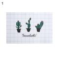 Place Pad Clear Printing Nordic Style Cactus Pattern Place Pad. 