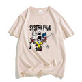 System of A Down Shirts Summer 100% Cotton Tshirt Retro Heavy Mental T-shirt Aesthetic Clothes Creative Design Graphic T Shirt. 